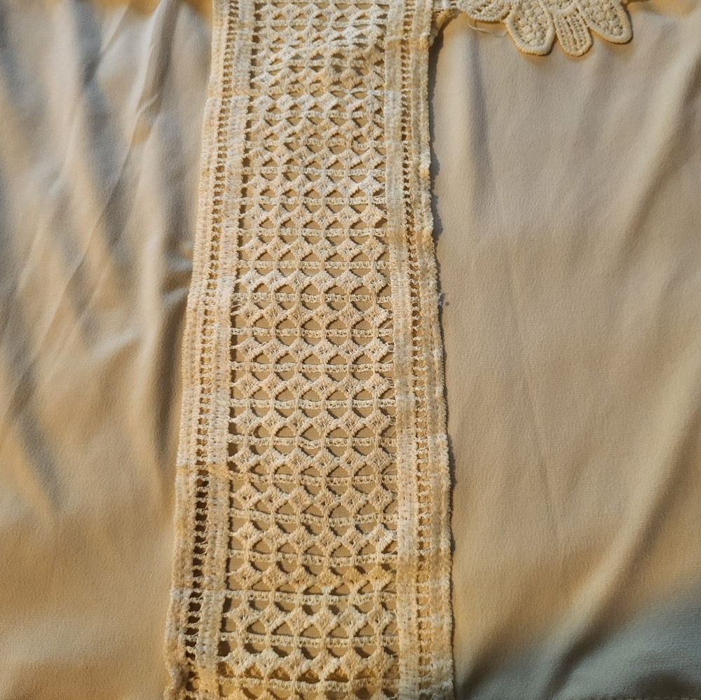 Yellow Lace Off-Shoulder Top Size 2xl NWT - Picture 10 of 13